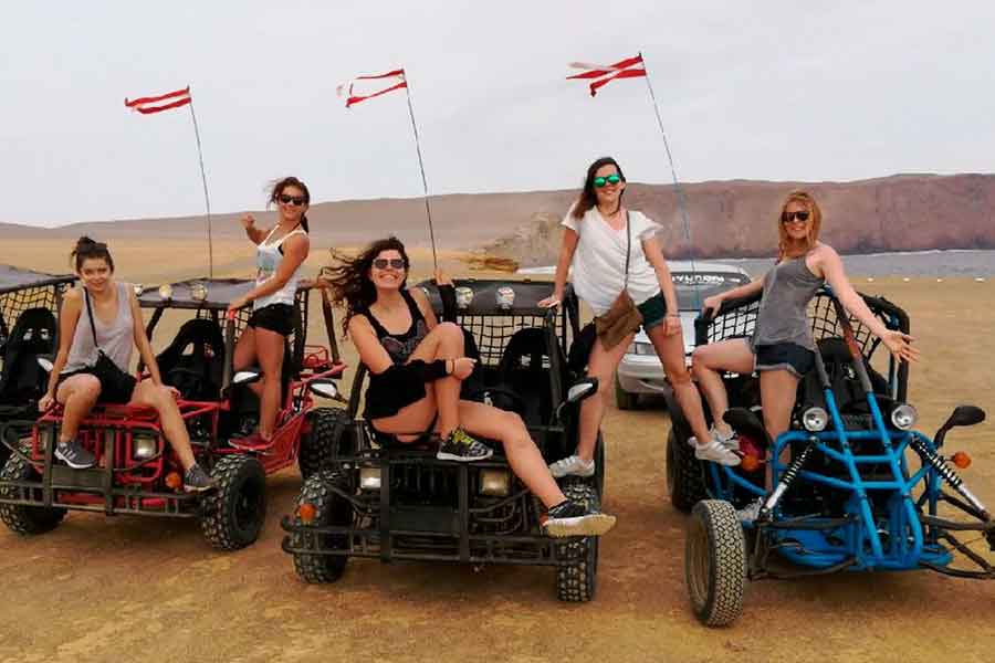 Go Kart o cuatrimotos en la reserva de Paracas | playa la Mina
