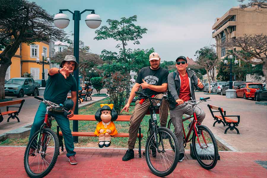 Bici Tour Pedalea Miraflores y Barranco Lima Perú 2023