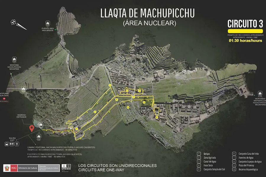 mejores circuitos de Machu Picchu