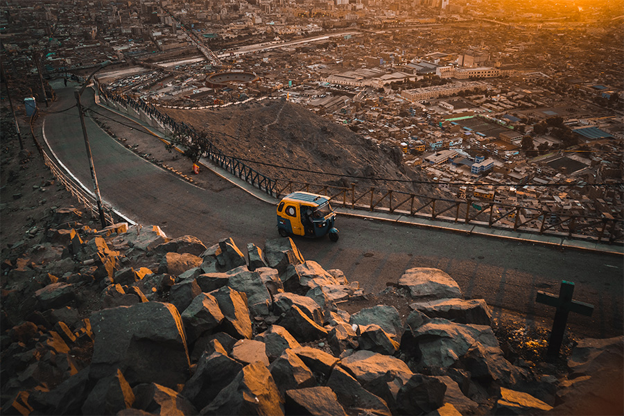 Cerro San Cristóbal en Lima