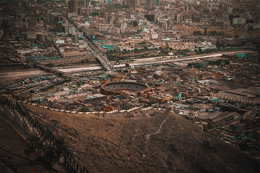 Cerro San Cristóbal en Lima