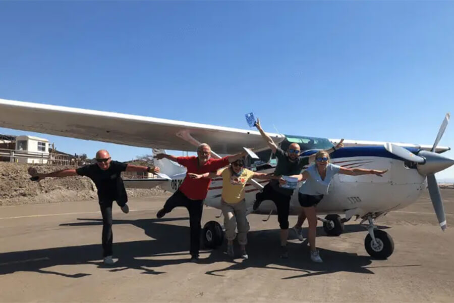 sobrevuelo en Nazca con vista panorámica