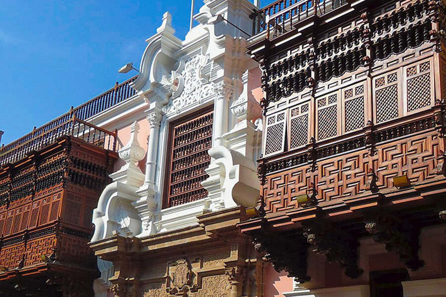 Arquitectura de lima, balcones de lima centro de lima