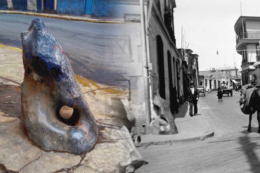 Calle de la peña horadada