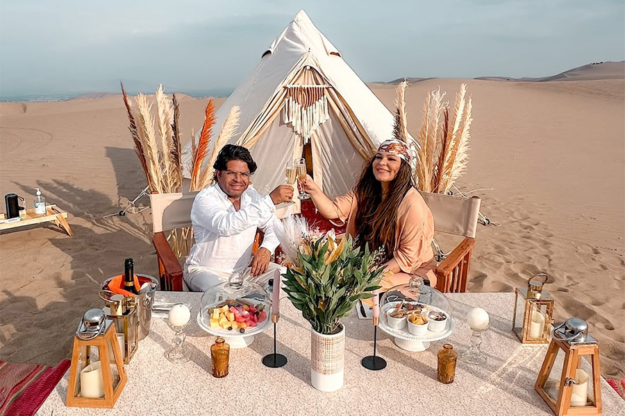 Picnic al Atardecer en Huacachina