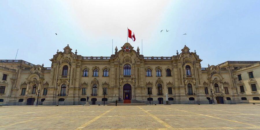 Palacio de gobierno, arquitectura de lima, plaza mayor